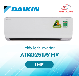 Máy lạnh Daikin Inverter 1 HP ATKQ25TAVMV