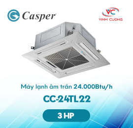 Máy lạnh âm trần Casper 3.0HP 24.000Btu/h CC-24TL22
