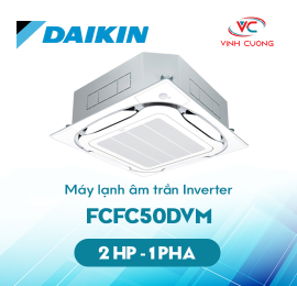 Máy lạnh âm trần Daikin FCFC50DVM Inverter 2.0HP 1 pha