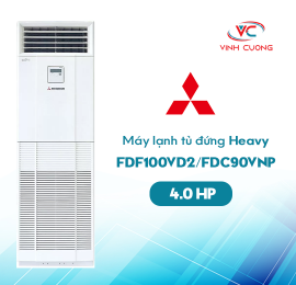 Máy lạnh tủ đứng Mitsubishi Heavy FDF100VD2/FDC90VNP (4.0Hp)