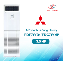 Máy lạnh tủ đứng Mitsubishi Heavy FDF71VD1/FDC71VNP (3.0Hp)